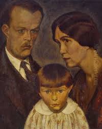 The Three Tates reproduction by Stella Bowen for sale