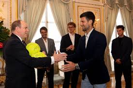 He visited a large number of scientific stations and rejoined the south pole in the company of the explorer mike horn. The Stars Of Tennis Received By H S H Prince Albert Ii Sovereign Prince Of Monaco At The Palace