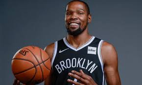 Kevin durant nets 2019 20 panini hoops premium stock #284 red cracked ice. Kevin Durant Will Play Some Small Ball 5 With Nets