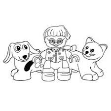 Leuk Voor Kids Kleurplaat Lego Duplo Lego Kleurplaten Lego Duplo Lego