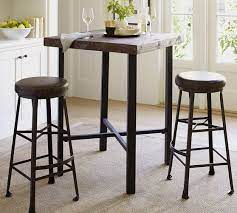 Pottery barn cerena lamp statement table seafoam. Griffin Reclaimed Wood Bar Height Table Pottery Barn