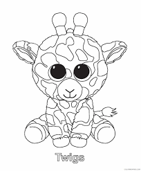 See also these coloring pages below Beanie Boo Coloring Pages Ideas Free To Print For Kids Amazing Printable 2021 Coloring4free Coloring4free Com