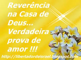 Resultado de imagem para reverência a Deus