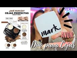 AVON || MARK || DUO DE CERA Y POLVO PARA DEFINICIÓN Y FIJACIÓN DE LAS CEJAS 