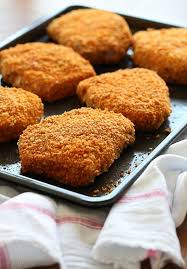 Oven Fried Breaded Pork Chops Recipe Shake And Bake Pork Fries In The Oven Skinny Taste Recipes