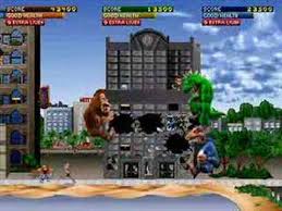 Each round is completed when a particular city is completely reduced to rubble. Rampage World Tour 3 Players Game Play Youtube
