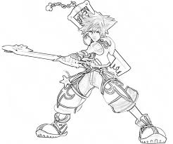 Kingdom Hearts Sora Characters Kingdom Hearts Art Sora Kingdom Hearts Heart Coloring Pages