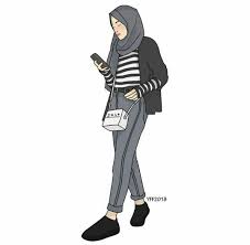 Maybe you would like to learn more about one of these? 20 Gambar Kartun Perempuan Tomboy Berhijab Gani Gambar