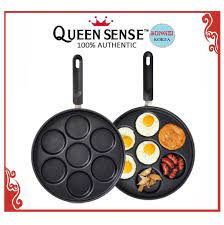 Choose from contactless same day delivery, drive up and more. Queen Sense Victoria Rolly Multi Egg Non Stick Fry Pan 7 Holes 29cm Lazada Ph