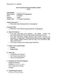 Maybe you would like to learn more about one of these? Contoh Rpp Pkn Kelas 4 Sd Semester 1 2 Lengkap Ktsp Rpp Pkn Globalisasi