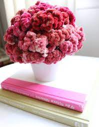 Coxcomb Celosia Floral Arrangement Via Etsy Wedding Flower Arrangements Flower Arrangements Floral Arrangements