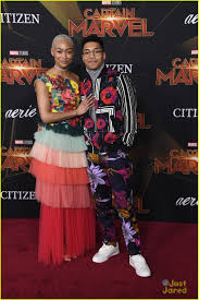 Sabrina's Tati Gabrielle Wears The Alphabet On Her Dress at 'Captain  Marvel' Premiere: Photo 1220370