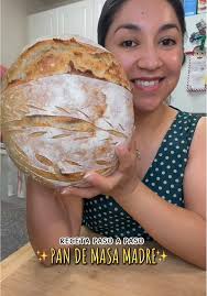 Ingredientes: 500 gr de harina 320 ml de agua 100 gr de masa madre activa  10 gr de sal #atodamadre_masas #homemadefood #homemadebread #sourdoughbread  #sourdoughbread #sourdoughstarter ...