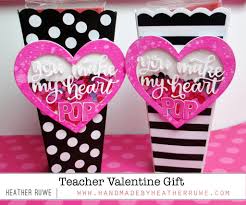 I found this cute idea on pinterest and while it didn't come with instructions. Teacher Valentine Gift Idea Handmade By Heather Ruwe