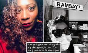 Neighbours: Indigenous actress shares messages of online abuse after racism  claims