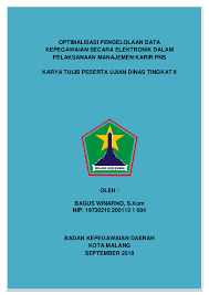Soal matdas tes perusahaan & tips lolos seleksi tulis. Pdf Naskah Karya Tulis Ujian Dinas Tingkat Ii Bagus Winarno Pdf Bagus W Academia Edu