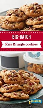 Sprinkle sugar on top or frost after baking. Big Batch Kris Kringle Cookies Recipe Holiday Baking Cookie Recipes Christmas Cooking
