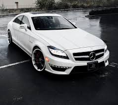 All White Benz Mercedes Benz Cls Mercedes Car Mercedes Cls