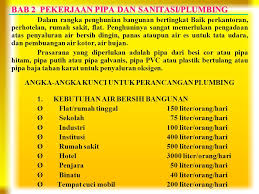 4 orang waktu kerja : Bab 2 Pekerjaan Pipa Dan Sanitasi Plumbing Ppt Download