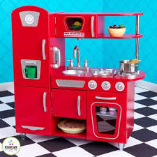 kidkraft red vintage kitchen kidkraft