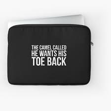 A common put down about how someone ran headfirst into fashion dissonance (or something related). Camel Toe Accessories Redbubble