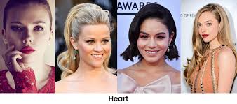 Today fashion is very liberal when it comes to hair styling. Heart Face Shape Howtowear Fashion