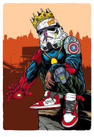 Hypebeast Stormtrooper Swag Cartoon Swag Art Superhero Wallpaper
