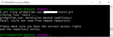 My git installation is set up to use mintty console and tmux works only when run from this console, not from default windows command line console. How To Use The Gitbash To Clone Data With Ssh Windows 10 Environment Stack Overflow