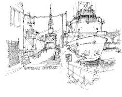 Seeing Thinking Drawing Drawing Thoughts And Observations Architecture Sketch Lake Union Drawings