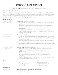 Build your free resume in minutes no writing experience required! Computer Software Resume Examples Tips Jobhero