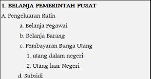 Menurut jenisnya, belanja pemerintah pusat terdiri dari: Mengenal Jenis Jenis Pembelanjaan Negara Semangatku