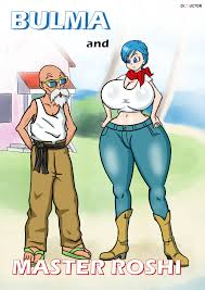 Bulma and Roshi- (Dragon Ball Super)- Dibuctor - MEGA COMIX ADULT