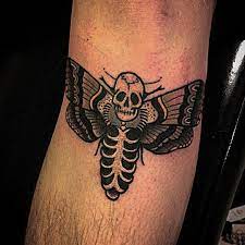 Moth Skull Head Tattoo Design Traditional Butterfly Tattoo Butterfly Tattoo Meaning Butterfly Tattoo