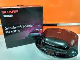 Sandwich maker nonstick flip pan. Bares Home Sandwich Toaster Sharp Kzs 80lp K Minat Facebook