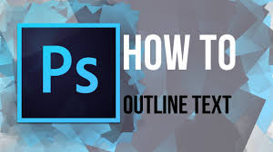 Check spelling or type a new query. Photoshop How To Outline Text Youtube