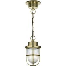 I always start by looking for trees and the side of homes as i start a layout plan to avoid having to install posts. Solid Brass Hanging Porch Lantern In Nautical Design With Ribbed Glass