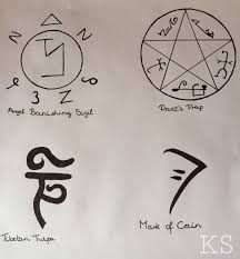 Supernatural Symbols Supernatural Tattoo Supernatural Drawings Supernatural Symbols