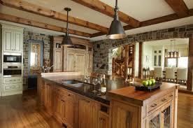 The light marble countertops provide an interesting contrast from the deeper rustic wood base that keeps the space fresh and interesting. Pin On Home Decor