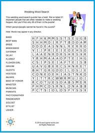 Use your mouse to select the hidden words. A Wedding Word Search For Your Next Bridal Shower