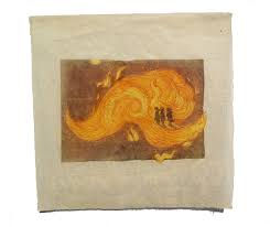 Huqindi In Girum Imus Nocte Et Consumimur Igni For Guy Debord Woodprint 2014 Printmaking Art Painting