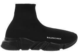 Balenciaga is a luxury fashion house founded in 1917 by spanish designer cristóbal balenciaga in san sebastián, spain and currently based in paris. Balenciaga Speed Trainer Triple Black 485625 W05g0 1000