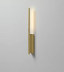 Ultra Design Reading Wall Lamp In Satin Brass Link 41cm Cvl Luminaires Contemporary Lighting Made In France Massive Brass Ref 18110007