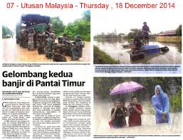 Info2 terkini banjir di kelantan. Um18 12 14gelombang Kedua Banjir Di Pantai Timur Jpg