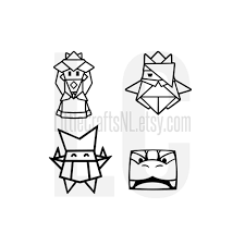 Check spelling or type a new query. Papier Mario Origami Konig Pfirsich Bowser Olivia Olly Vinyl Etsy