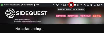 Install a custom apk · click the icon showing an arrow inside a box at the top of the sidequest window. How To Sideload Apps On The Oculus Quest And Quest 2 Android Central