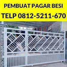 Mulai dari kayu, besi tempa, hingga tembok bata. Telp Wa 0812 5211 670 Jasa Pembuatan Pagar Teralis Minimalis Malang Pagar Minimalis Malang