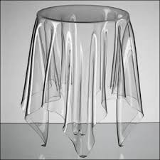 Illusion Table With Ghost Chair Unique Desks Illusions Unique Furniture