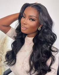 13x4 4x4 Real Glueless Crystal HD Lace Body Wave Lace Front Human Hair