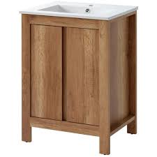 Godmorgon waschbeckenschrank/2 schubl., eicheneff wlas, 60x47x58 cm inklusive 10 jahre garantie. Bathrins Aqua Waschtisch Weiss 60 30 60cm Mit 2 Turen Fur Das Badezimmer 227jz92128