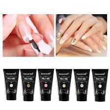 30ml 6 Bottles Set Of Nail Art Extend Gel Set Practical Uv Light Therapy Nail Gel Nail Extension Value Discount Gel Kit Tools Sets Kits Aliexpress
